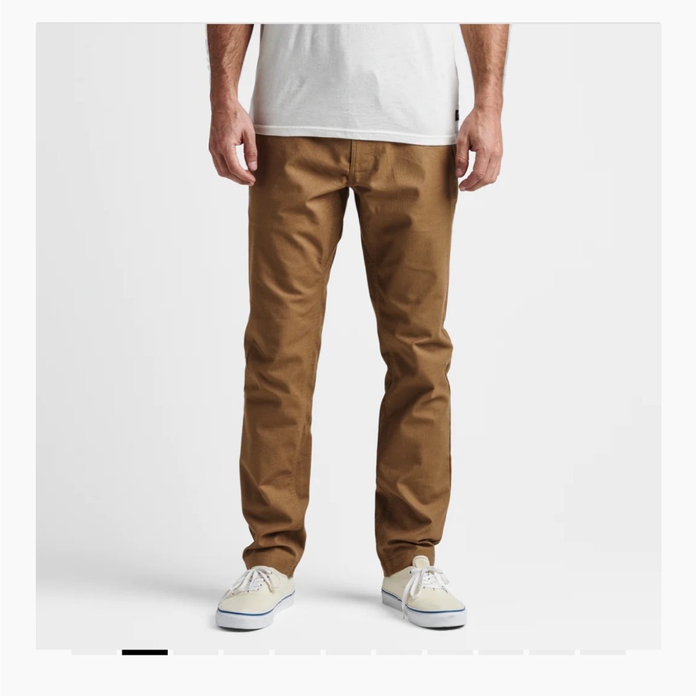 Men's Straight-Leg Chino Pants - Brown